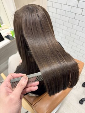 ハツ 橋本(HATSU) 髪質改善/ハリウッドトリートメント/イノアカラー【みずき】