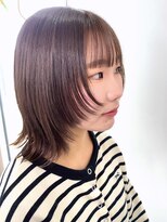 イーストハムアネーロ(EAST HAM anello) 顔まわりレイヤー/デザインカット/ミディアム
