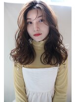 ルーチェココ ブラン(Lu'ce coco blanc)&nbsp;ゆるふわ巻き髪風パーマ