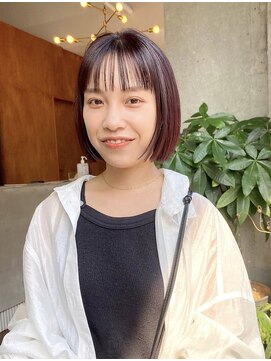 アペロ 柏(Apero) ミニボブ/ローズカラー