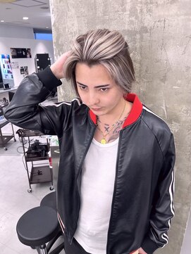 メンズサロン キング 高槻店(Men’s salon K!ng) 波巻きツイストスパイラルパーマ/フェザーパーマ/眉毛/メンズ