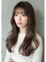 フルショウ 苦楽園店(FURUSHO)&nbsp;ゆるふわ巻きロングパーマ/韓国風巻き/くすみベージュ