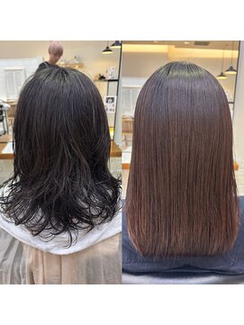 パーマ落としラボ アピッシュ 青山(apish) パーマ落とし/パーマ戻し/パーマ失敗/ストレートヘア/髪質改善