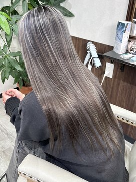 ベルヘアーデザイン 堺東(Belle hair Design) コントラストハイライト一度お任せくださいヘアー☆