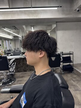 ニコ トウキョウ ロジック(nico TOKYO Logic) 刈り上げマッシュツイストスパイラルパーマ