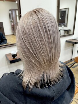 シェリー(cherie) ホワイトグレージュ【シェリー ブリーチ エクステ 髪質改善】