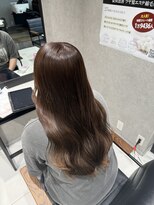 フォルテノエル 静岡鷹匠店(FORTE Noel)&nbsp;髪質改善／オリーブ／オリーブブラウン／ロング／夏カラー