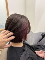 フレームプラス 御堂筋難波店(FRAME +)&nbsp;ピンクインナーカラー