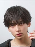 フェザーパーマ／スパイキーショート［メンズ／渋谷］