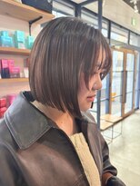 アトリエ ジジ(atelier ZiZi)&nbsp;タッセルボブ×マロンブラウン