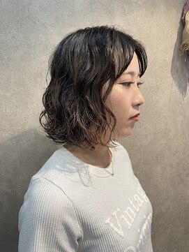 パーミル ヘア クマモト(permille ‰ hair Kumamoto) ボブ×パーマ
