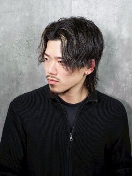 プレミアムバーバー 銀座店(PREMIUM BARBER produce by HIRO GINZA) センターパート/ツイストスパイラル＜理容室＞