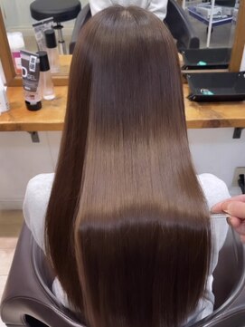 アップ(A+hair) 縮毛矯正髪質改善水素酸性ストレート艶髪30代40代50代