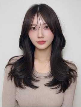 リンク(Link Hair&Spa) 【ASUKA】ワンカールレイヤー/ロング/韓国風
