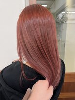 ガーランドギンザ(Garland Ginza) ブリーチなしダブルカラー ピンクオレンジ