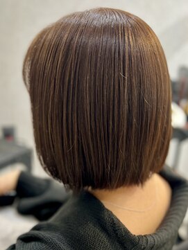 ヘアーサロンエー 美容師研究所(Hair Salon A 美容師研究所) 切りっぱなしボブ