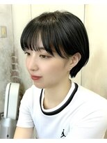 アフロート ルヴア(AFLOAT RUVUA)&nbsp;新宿髪質改善　大人の魅力引き出す丸みショートボブ