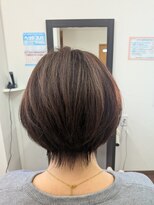 フラップ(Flap)&nbsp;襟足スッキリ大人可愛いショートボブ