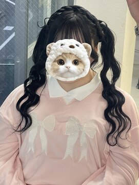 アイトーキョーエス 渋谷(AI TOKYO S) 編み込みカチューシャ/ツインテール/渋谷ヘアメ/ヘアメ/