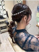 ウルカ 川口店(ulQua)&nbsp;【ニュアンス編みおろしアレンジ】