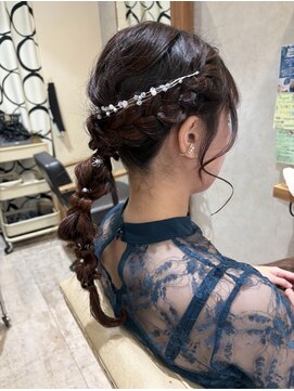 ウルカ 川口店(ulQua) 【ニュアンス編みおろしアレンジ】