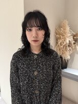ノラギンザユー(NORA GINZA/U) レイヤーパーマレイヤーカット顔周りレイヤーくせ毛パーマ