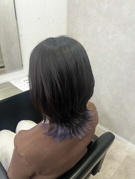 プライズ 所沢プロぺ通り店(prize) インナーカラーラベンダーカラー所沢