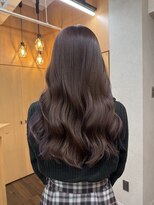 ヘアースペースブルーム プリュス 石橋店(HAIR SPACE BLOOM plus)&nbsp;石橋阪大前/ラベンダーカラー/ブリーチ無しデザインカラー