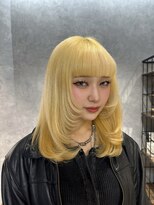 エル ヘアサロン なんば店(eL)&nbsp;ブロンドレイヤー