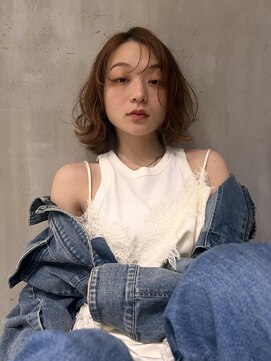 ハウス(HAUS.) ベージュ×ボブ