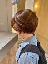 エコール(EcorE) 毛流れショートボブ