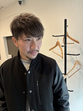 ヘア デザイン クリアー(Hair Design CLEAR) メンズハイライト/白髪ぼかし/白髪ぼかしハイライト/大阪梅田