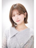 三好市美容室エートス 艶切りっぱなしボブ