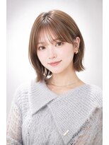 エートス(ethos)&nbsp;三好市美容室エートス 艶切りっぱなしボブ