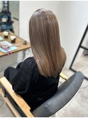 ２ヶ月持続の透明感白髪ぼかし