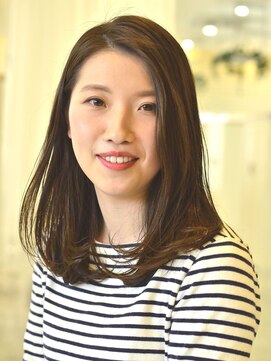 アドラーブル 万代店 (adorable) 【adorable】大人ツヤ感☆Aラインナチュラルセミディ