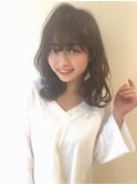 伸ばしかけヘア◇簡単スタイリング