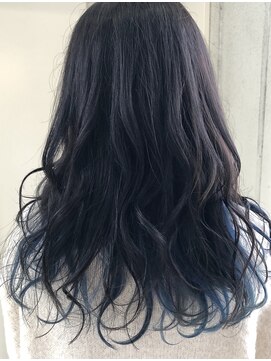 ヘアーデザイン シュシュ(hair design Chou Chou by Yone) ☆chou chou☆インナーブルーカラー