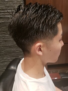 プレミアムバーバー 新宿店(PREMIUM BARBER produce by HIRO GINZA) フェードスタイル