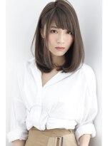 クラン 六甲道(Chlan)&nbsp;重めワンカールミディ×ココアブラウン【灘区/六甲道】