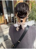 美髪カラー/アレンジ/簡単アレンジ