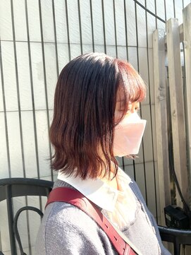 センスヘア(SENSE Hair) イルミナカラーでつくるカシスブラウンカラー！