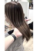 【LIKO  hair make】くっきり太めハイライト