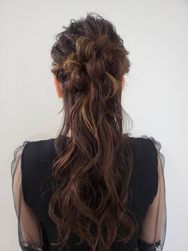 フォーディー(for D) Hair Salon for D × ハーフアップ