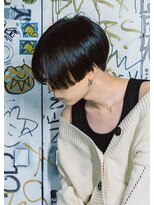 オーシャントーキョー 心斎橋(OCEAN TOKYO WEST)&nbsp;前下がり センターパート ツーブロック