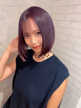 アフィナー(Afinar) 暗めのパープルカラー☆EMI