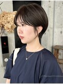 丸みショート 【福岡 パーマ デジタルパーマ 髪質改善】
