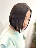 お手入れ簡単ロングボブスタイル【sylph吉祥寺】
