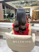 アミー 銀座(Ammy) #コテ巻き風パーマ #パーマロング#韓国風パーマ