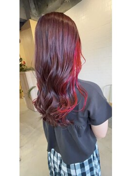 スタート(StarT) 【StarT】インナーカラー・レッドピンク・インナーレッド